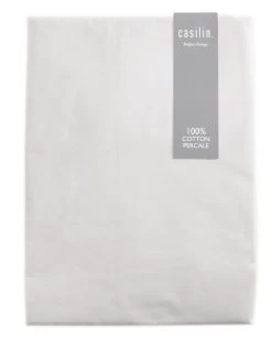 Casilin Hoeslaken Mouse Licht Grijs 200x200 Cm Katoen Percale