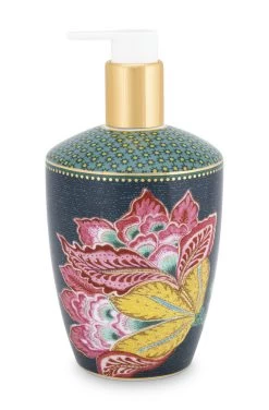 PIP Studio Zeepdispenser Jambo Flower 440 Ml - Blauw