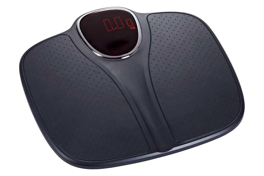 Cosy&Trendy Personenweegschaal Zwart Tot 180kg - 34x34x2.8cm