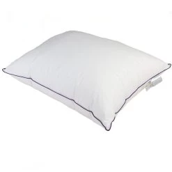 Kussen Robijn Paars 60x60 Cm Latex+Bolletjes