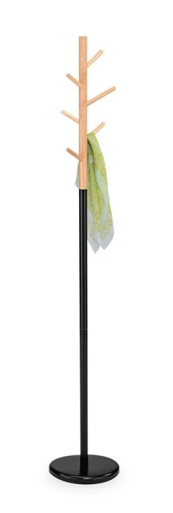 Alba Kapstok Zwart Naturel