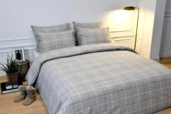 Passion Dekbedovertrek Joss Grey 240x220 Cm Flanel