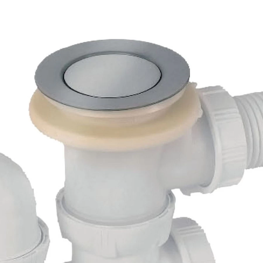 Wirquin Badsifon Met Overloop 700mm D40mm - 55l/m - Afbeelding 3