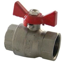 Bolkraan Volle Doorlaat Papil 1/2FF