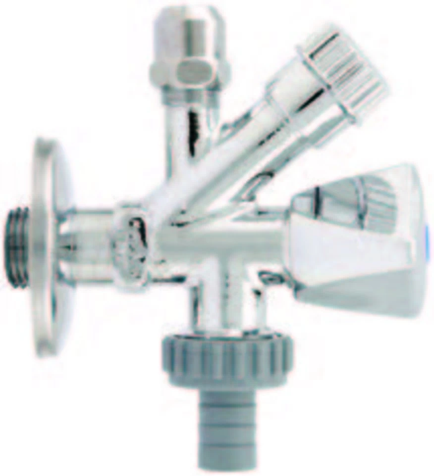 Duplex Kraan Hoekstopkraan Wasmachinekraan 1/2-10mm