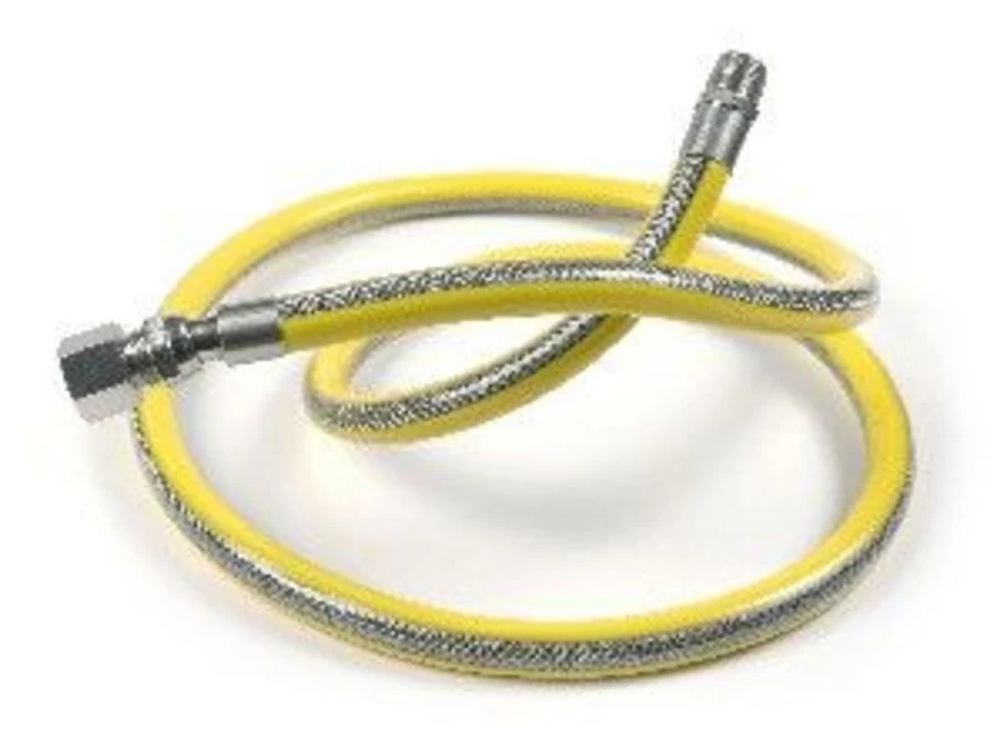 Flexibel Gasflex Inox ISO7/1 L1000 1/2M-Raccord