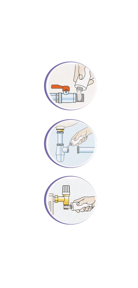 Atmos Filetanche Dichtingspasta 60 Ml Pasta Voor Draadverbinding - Afbeelding 3