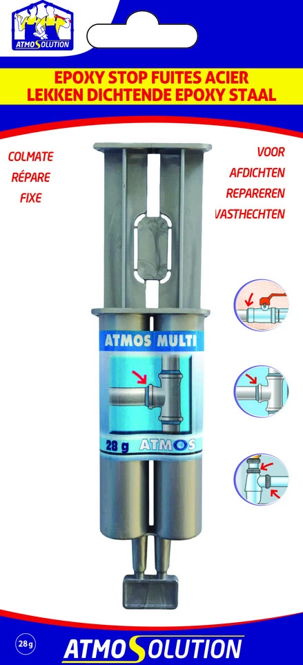 Atmos Multi Koud Lassen Staal 28 G Last - Repareert - Bevestigt