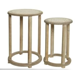 Deco Tafel Vurenhout Indoor 31x47 Cm - White Washed