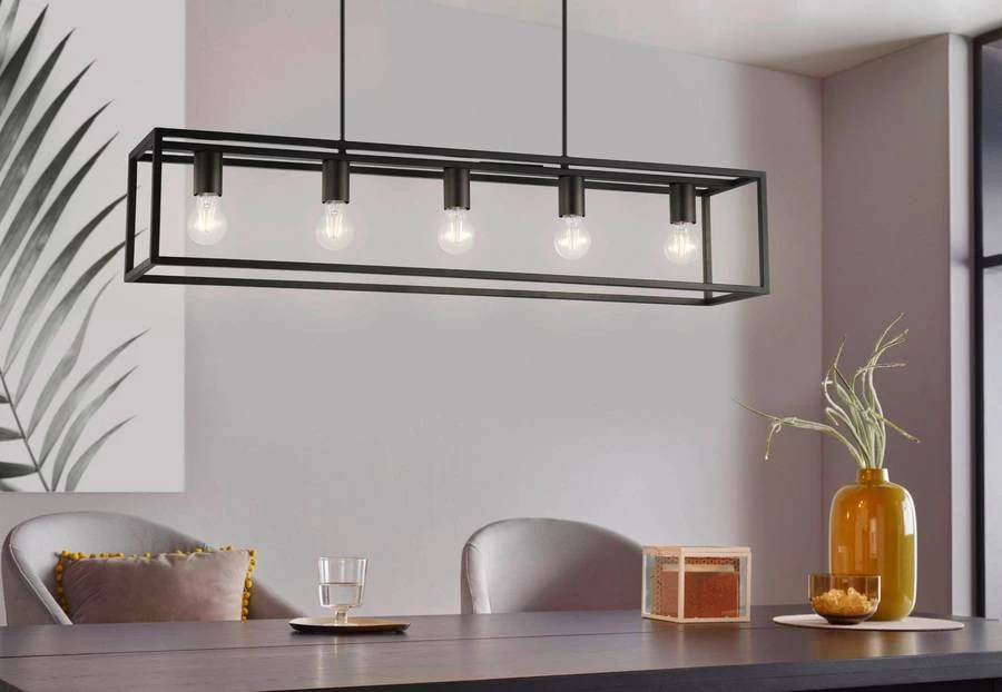 Eglo Blackcrown Hanglamp 5-lichts 5x E27 Socket - Afbeelding 3