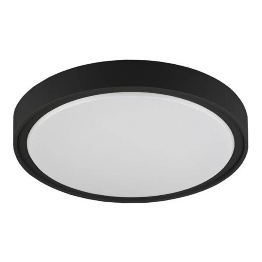Fantasia Qijo Plafondlicht Zwart IP44 18W 1300 Lumen - Badkamer
