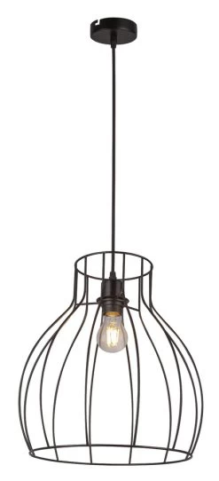 Globo Mina Hanglamp Metaal 1x E27 Socket