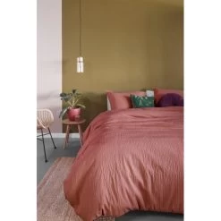 Beddinghouse Dekbedovertrek Wave Pink 140x220 Cm Katoen