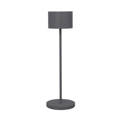 Blomus LED-Lamp Farol Warm Grey 11x35.5 Cm - Opladen Met USB-Kabel