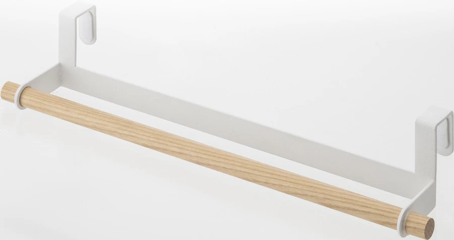 Yamazaki Handdoekhouder Tosca Wit Voor Kast Of Radiator - 33x7.5x6 Cm