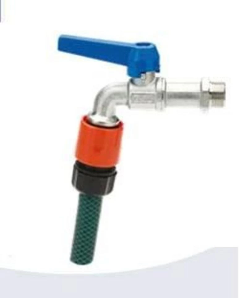 Dubbel Dienst Bolkraan Eko-Matic 1/2 Handvat 'L'