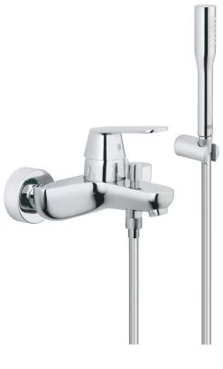 GROHE EUROSMART COSMOPOLITAN EENGREEPS- MENGKRAAN B/D + GARNIT. CHROOM