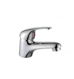 Aquatrends Verona Lavabokraan Chroom Met Automatische Lediging