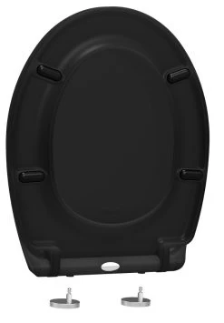 Allibert Dolceo Wc-bril Softclose Zwart Mat