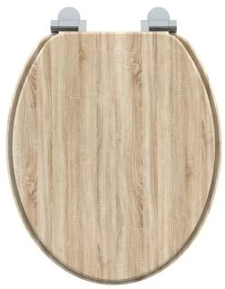 Allibert Naturo WC-Bril Licht Eik