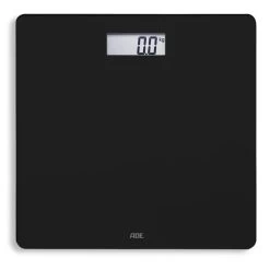 Ade Personenweegschaal Digitaal Amina 30x30 Cm - Tot 180 Kg - Zwart
