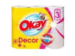 Okay Keukenrol Decor 3 Stuks