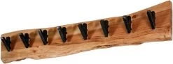 Kapstok Edge 8 Haken Massief Acacia Naturel