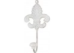 Wandkapstok Bea 1 Antiekwit