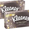 Kleenex Zakdoekjes Papier Ultra Soft 2x64 Stuks
