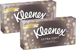 Kleenex Zakdoekjes Papier Ultra Soft 2x64 Stuks