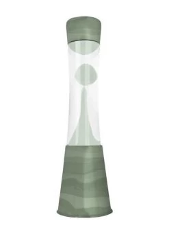 Fisura Lava Lamp Jade 39 Cm Met Witte Lava
