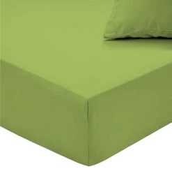 Casa Bianca Hoeslaken Flanel Lime 140x200 Cm Flanel