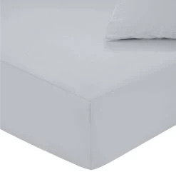 Casa Bianca Hoeslaken Flanel Grijs 140x200 Cm Flanel