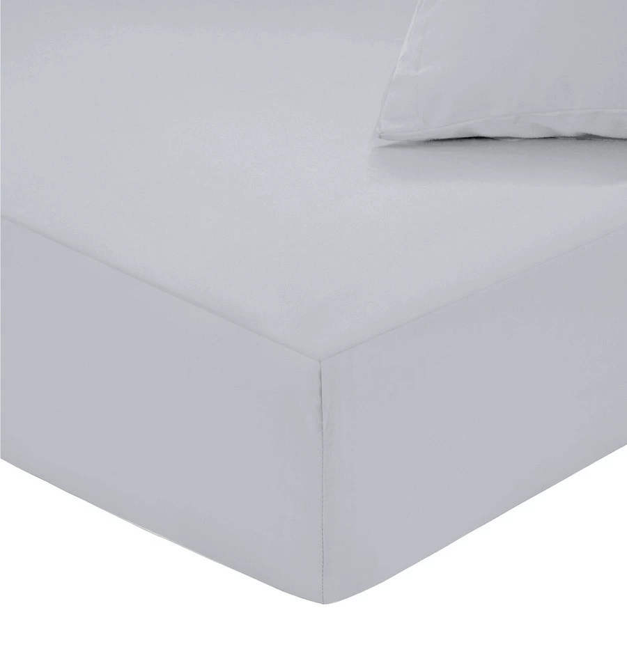 Casa Bianca Hoeslaken Flanel Grijs 140x200 Cm Flanel