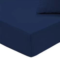 Casa Bianca Hoeslaken Flanel Marine 90x200 Cm Flanel