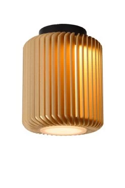 Lucide Turbin Tafellamp Mat Goud 5W 3000K Geintegreerde LED