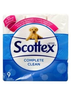 Scottex Toiletpapier 9 Rol 2-lagen