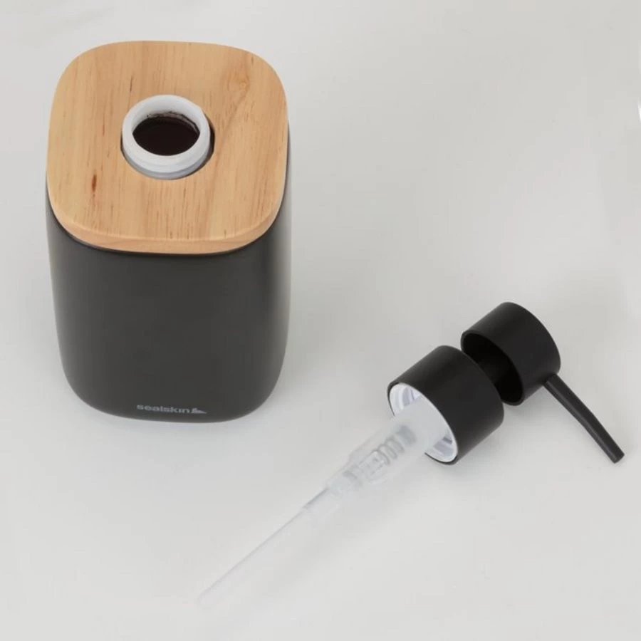 Sealskin Mind Zeepdispenser 200ml Zwart - Afbeelding 4