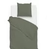 Zo!Home Dekbedovertrek Satinado Groen 140x220 Cm Satijn