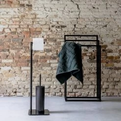 Sealskin Tube Toiletbutler Vrijstaand Zwart