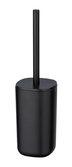 Wenko Davos Toiletborstelhouder Mat Zwart