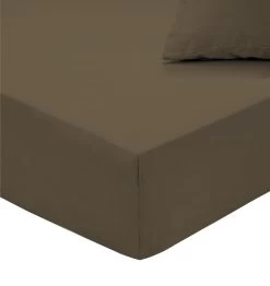 Carlina Hoeslaken Flanel Chocolat 90x200 Cm Flanel