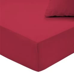 Carlina Hoeslaken Flanel Rood 160x200 Cm Flanel