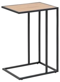 Seaford - Laptoptafel Wild Oak / Zwart