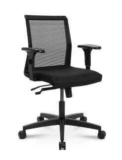 Bureaustoel Smart Point Met Armleun R2 Zwart