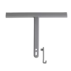 Kela Douchewisser Toni Donkergrijs 21.5x25.5 Cm - RVS