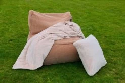 Plaid Grand Luxe Microfibre Vieux Rose 130x160 Cm 280g|m2