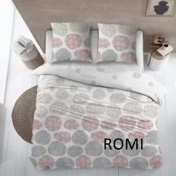 Carlina Laken Met 2 Slopen Romi Multi 240x300 Cm Katoen