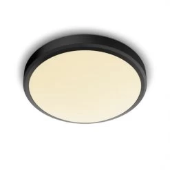 Philips Doris CL257 Plafondlamp Zwart 22 Cm - 17W