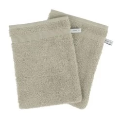 Clarysse Washand Mila 15x21 Cm 25 G Beige - 2 Stuks